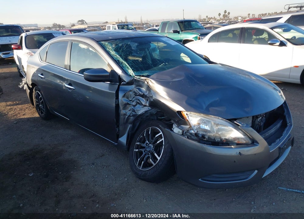 2015 NISSAN SENTRA SV VIN: 3N1AB7AP7FY291889