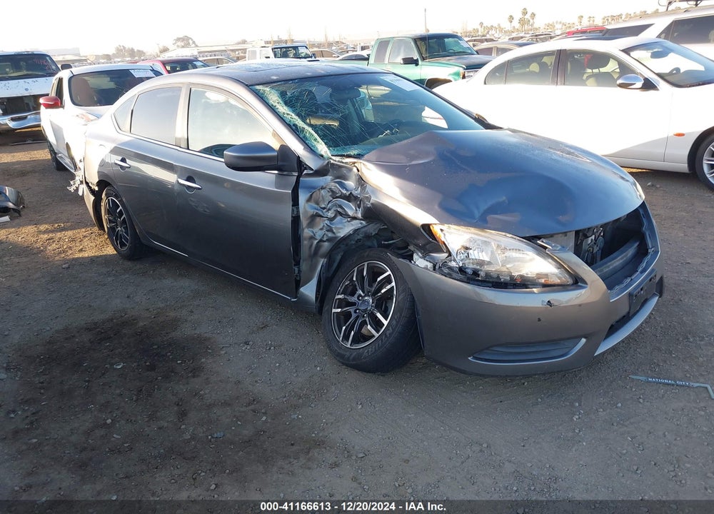 2015 NISSAN SENTRA SV VIN: 3N1AB7AP7FY291889