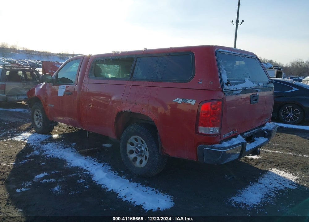 2012 GMC SIERRA 1500 WORK TRUCK VIN: 1GTN2TEX2CZ139294