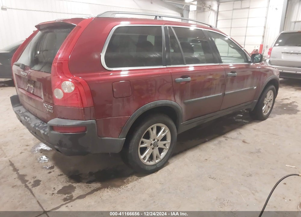 2004 VOLVO XC90 T6 VIN: YV1CZ91H241070377