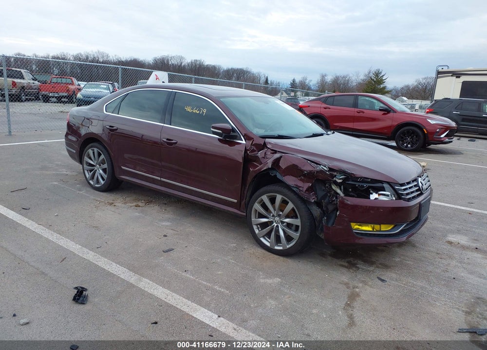 2013 VOLKSWAGEN PASSAT 2.0L TDI SEL PREMIUM VIN: 1VWCN7A35DC112472