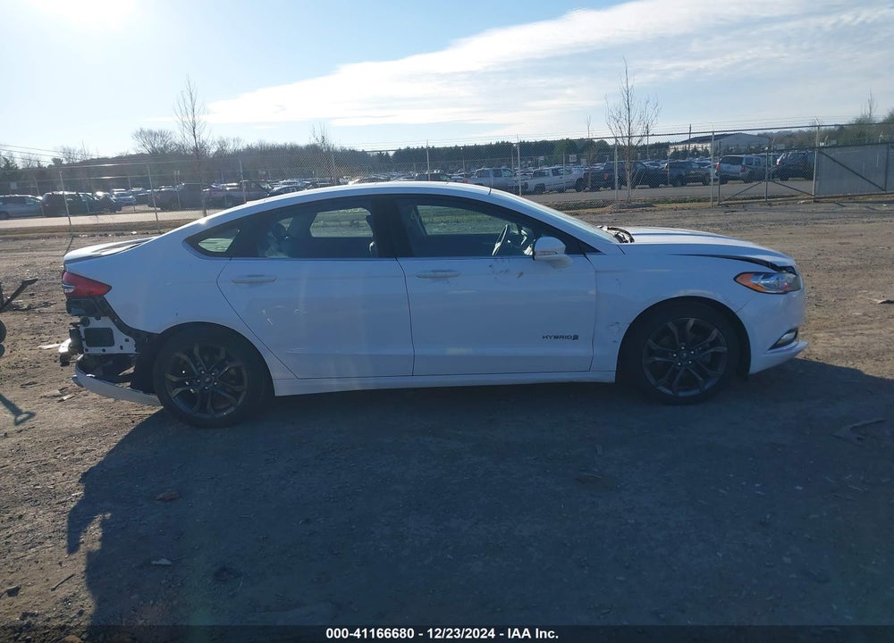 2018 FORD FUSION HYBRID VIN: 3FA6P0LU2JR156004