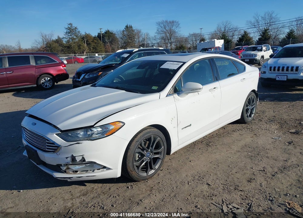 2018 FORD FUSION HYBRID VIN: 3FA6P0LU2JR156004