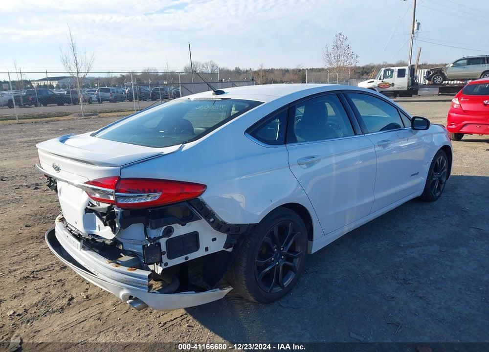 2018 FORD FUSION HYBRID VIN: 3FA6P0LU2JR156004