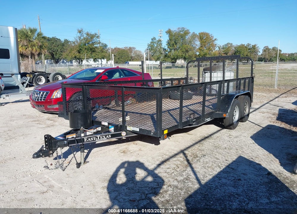 2024 EAST TEXAS 16' UTILITY TRAILER VIN: 58SBU162XRE039805