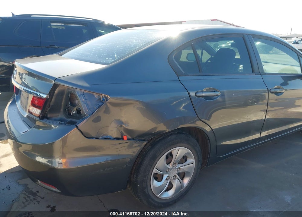 2013 HONDA CIVIC LX VIN: 2HGFB2F58DH301072