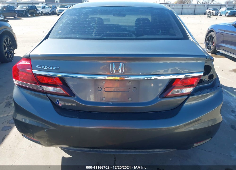 2013 HONDA CIVIC LX VIN: 2HGFB2F58DH301072
