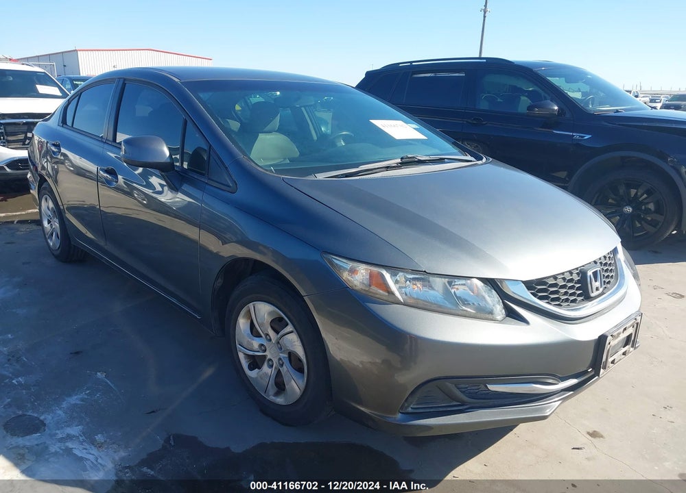 2013 HONDA CIVIC LX VIN: 2HGFB2F58DH301072