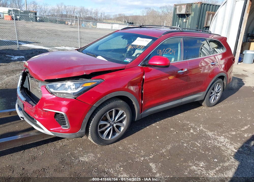 2017 HYUNDAI SANTA FE SE VIN: KM8SMDHF8HU200217