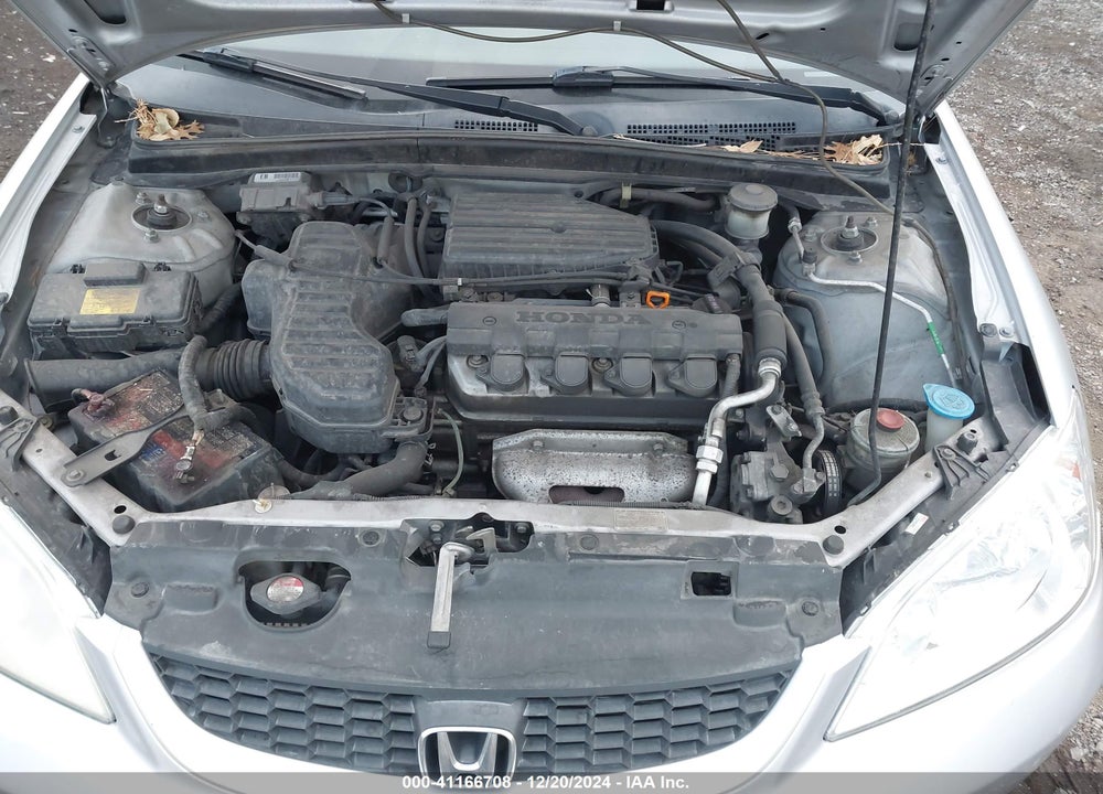 2004 HONDA CIVIC LX VIN: 1HGEM22524L006774