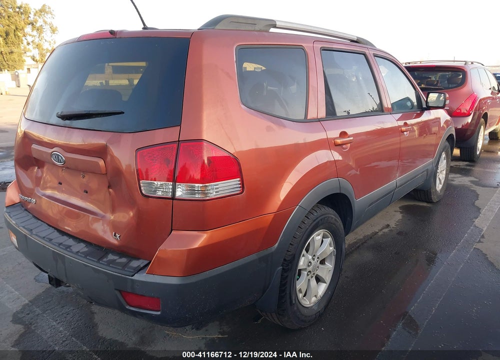 2009 KIA BORREGO LX VIN: KNDJJ741395012169