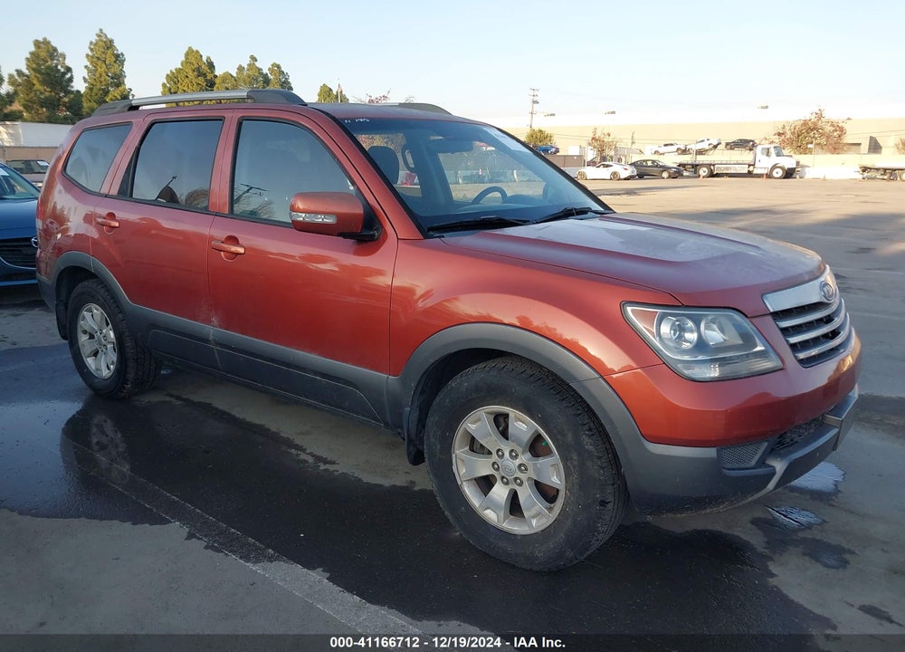 2009 KIA BORREGO LX VIN: KNDJJ741395012169