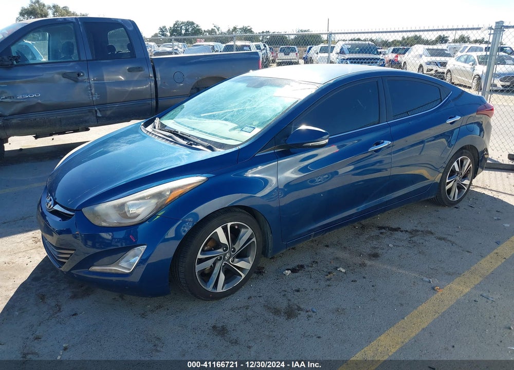 2015 HYUNDAI ELANTRA LIMITED VIN: KMHDH4AE4FU255520