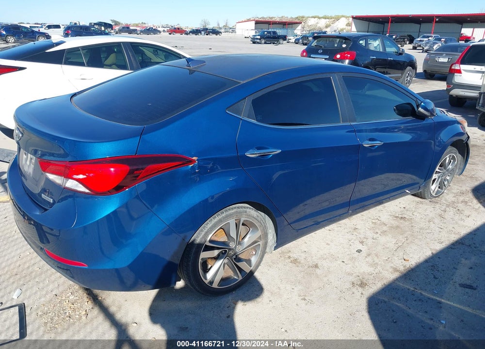 2015 HYUNDAI ELANTRA LIMITED VIN: KMHDH4AE4FU255520
