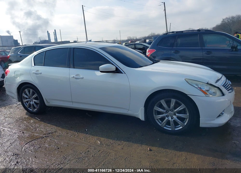 2011 INFINITI G37X SPORT APPEARANCE EDITION VIN: JN1CV6AR0BM406065
