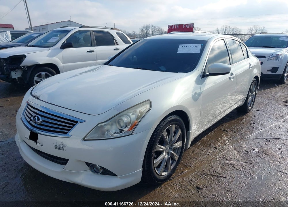2011 INFINITI G37X SPORT APPEARANCE EDITION VIN: JN1CV6AR0BM406065