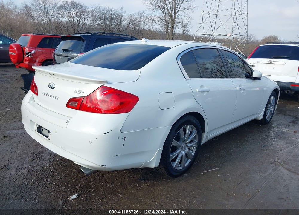 2011 INFINITI G37X SPORT APPEARANCE EDITION VIN: JN1CV6AR0BM406065