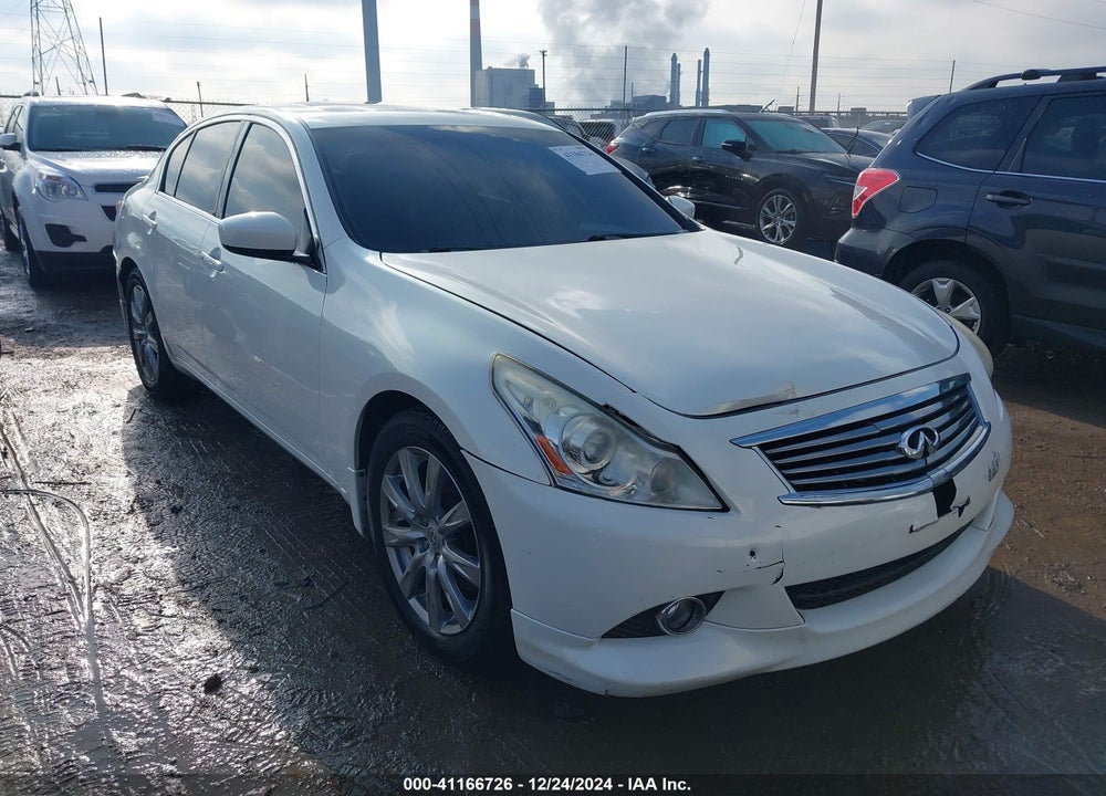 2011 INFINITI G37X SPORT APPEARANCE EDITION VIN: JN1CV6AR0BM406065