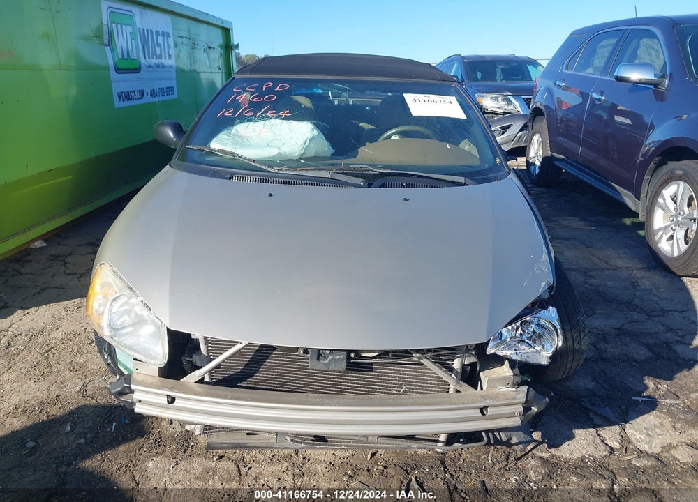 2002 CHRYSLER SEBRING LXI VIN: 1C3EL55R42N171460