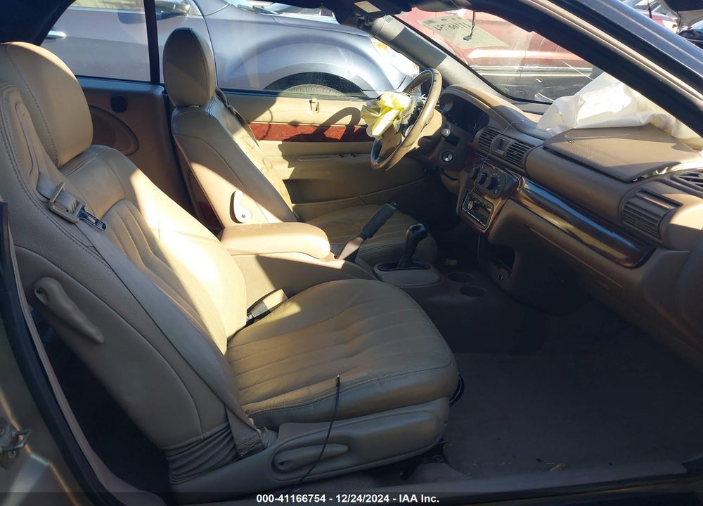 2002 CHRYSLER SEBRING LXI VIN: 1C3EL55R42N171460