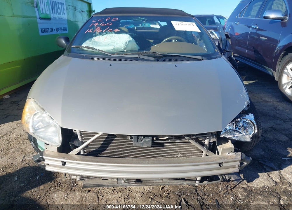 2002 CHRYSLER SEBRING LXI VIN: 1C3EL55R42N171460