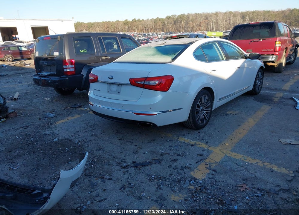 2015 KIA CADENZA VIN: KNALN4D74F5173915