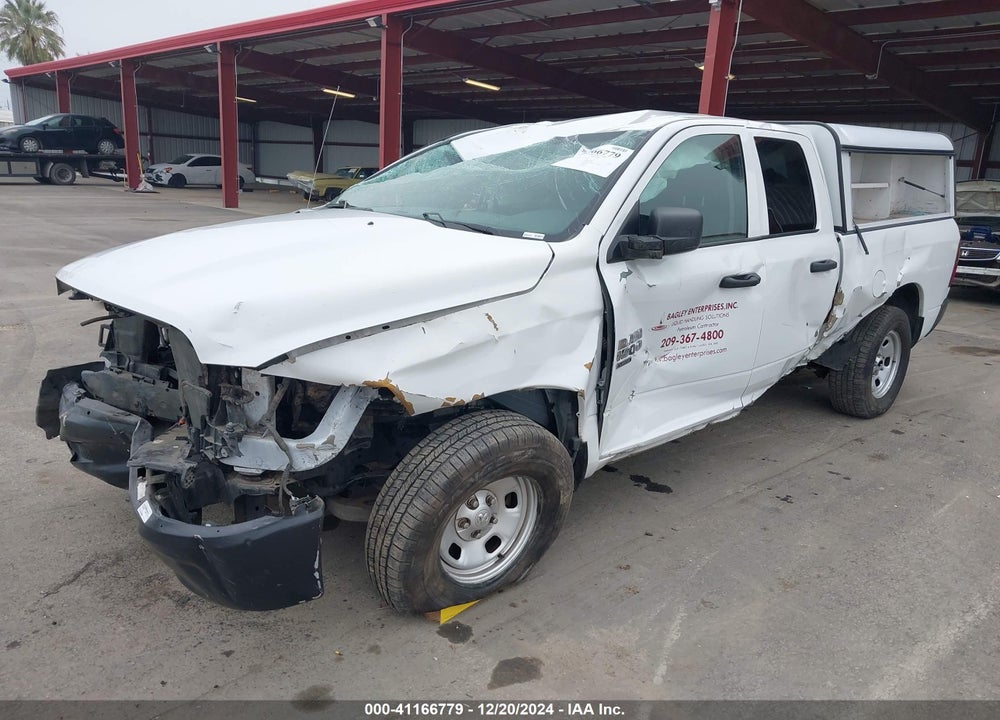 2019 RAM 1500 CLASSIC TRADESMAN 4X2 6'4 BOX VIN: 1C6RR6FG8KS733349