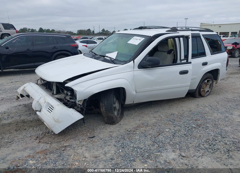 2008 CHEVROLET TRAILBLAZER FLEET VIN: 1GNDS13S482106361