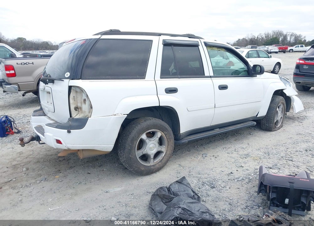 2008 CHEVROLET TRAILBLAZER FLEET VIN: 1GNDS13S482106361