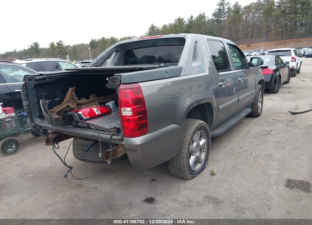 2009 CHEVROLET AVALANCHE 1500 VIN: 3GNFK22049G181987