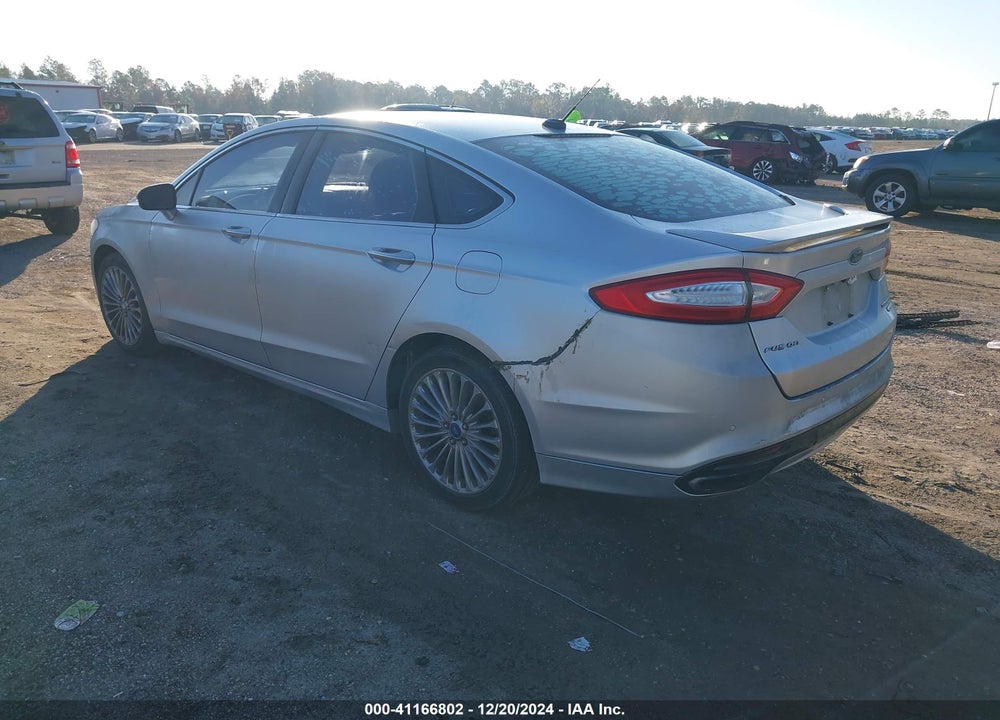 2013 FORD FUSION TITANIUM VIN: 3FA6P0K93DR212128