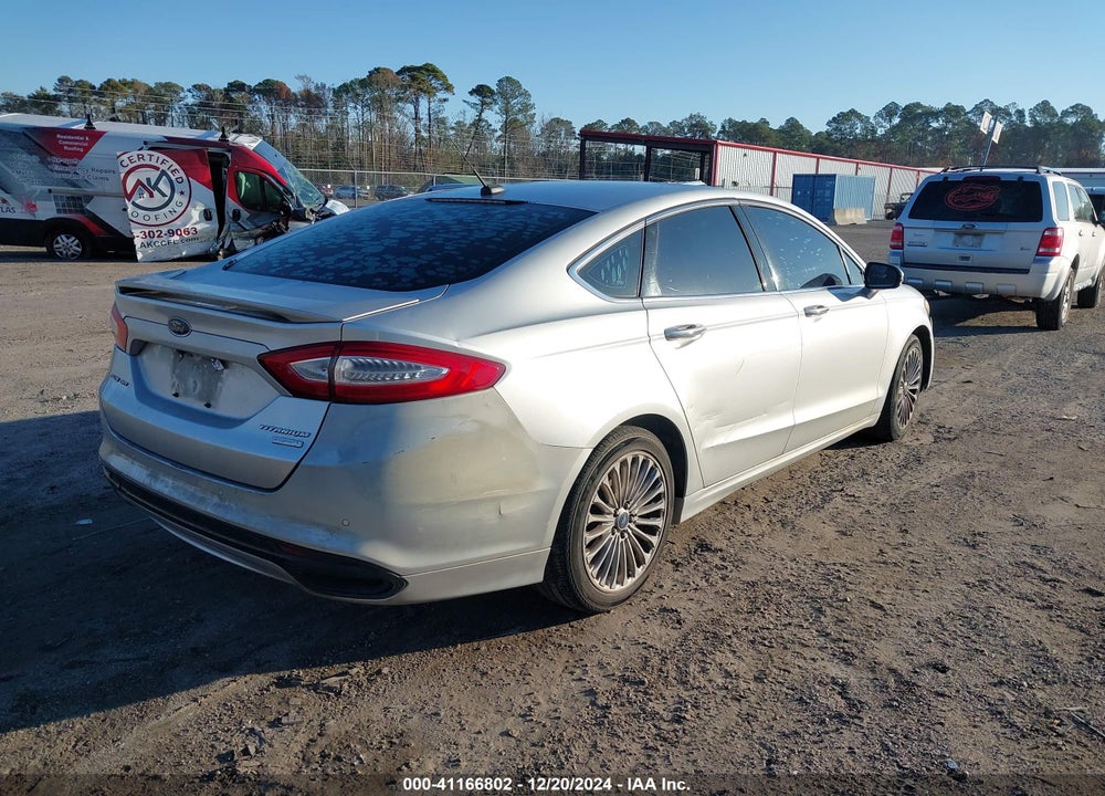 2013 FORD FUSION TITANIUM VIN: 3FA6P0K93DR212128