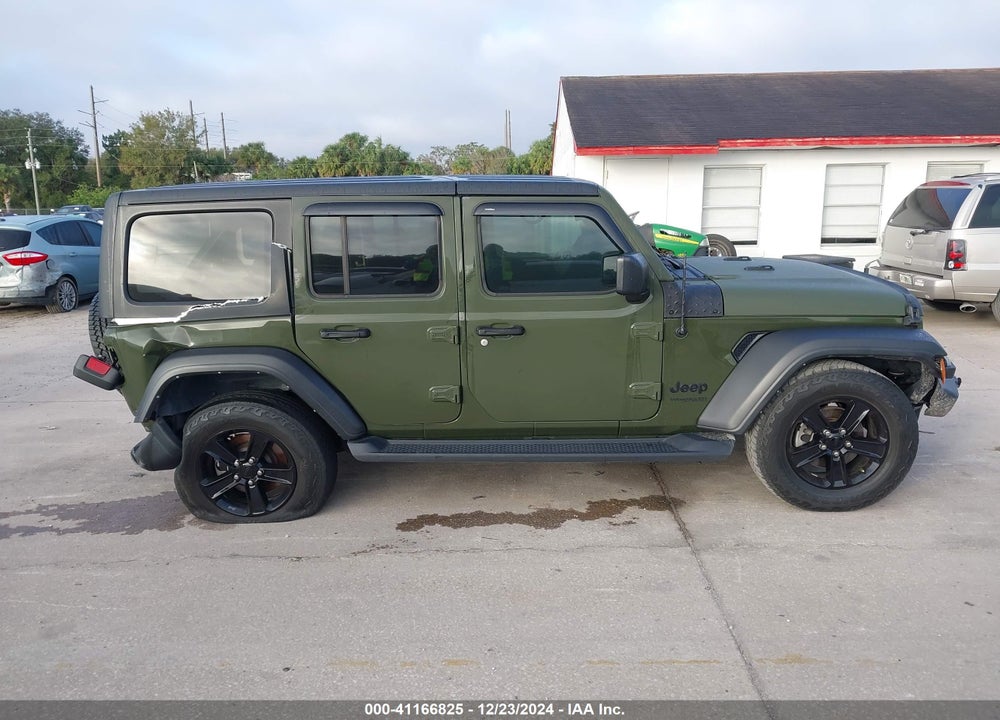2021 JEEP WRANGLER UNLIMITED VIN: 1C4HJXDG9MW694948