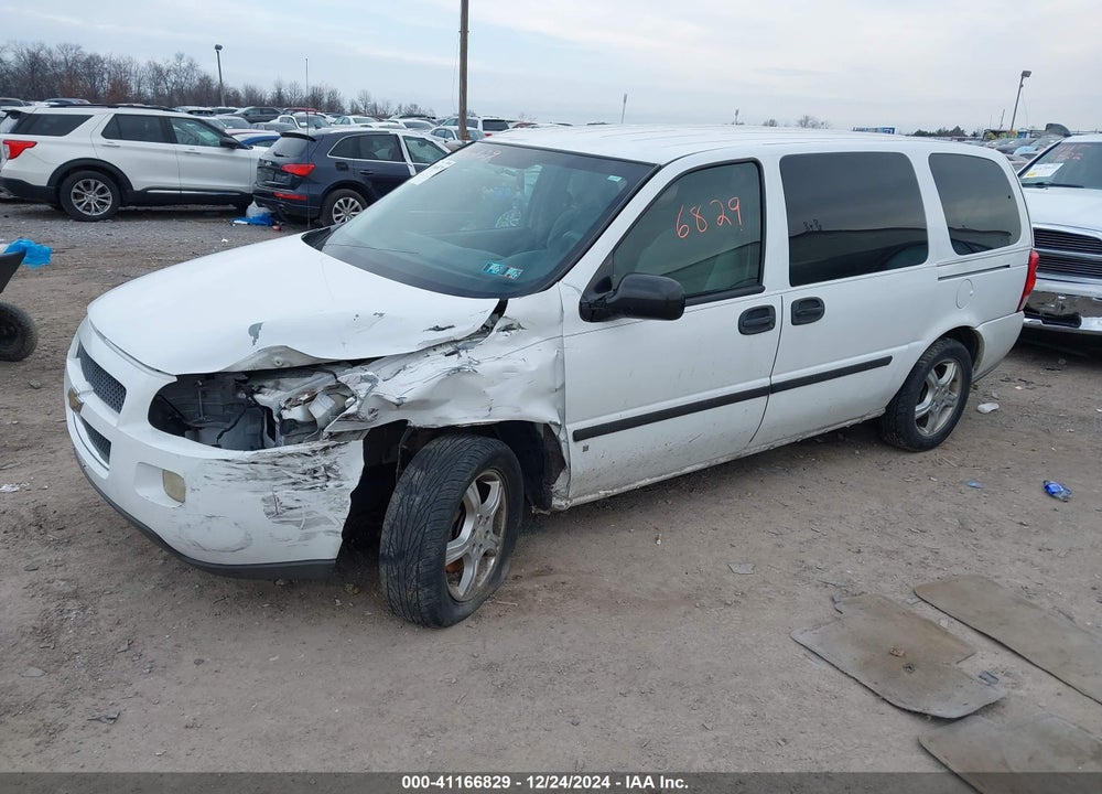 2008 CHEVROLET UPLANDER LS VIN: 1GNDV231X8D204240