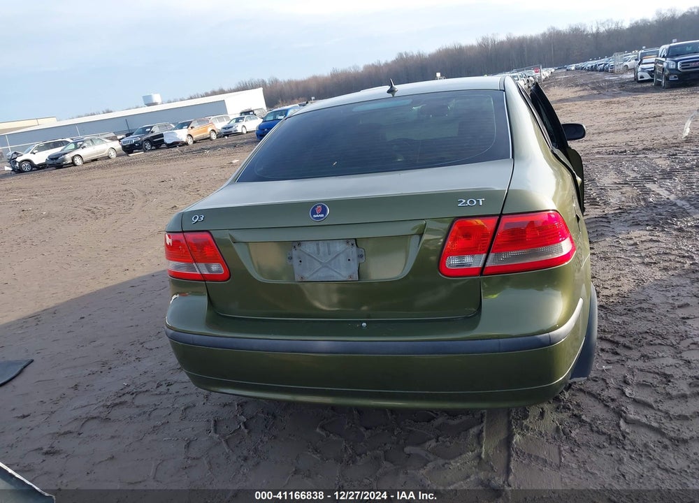 2007 SAAB 9-3 2.0T VIN: YS3FD46Y871142046