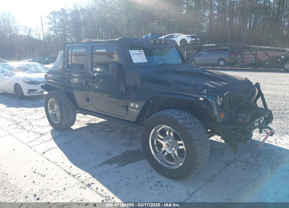 2007 JEEP WRANGLER UNLIMITED X VIN: 1J8GA39187L155518