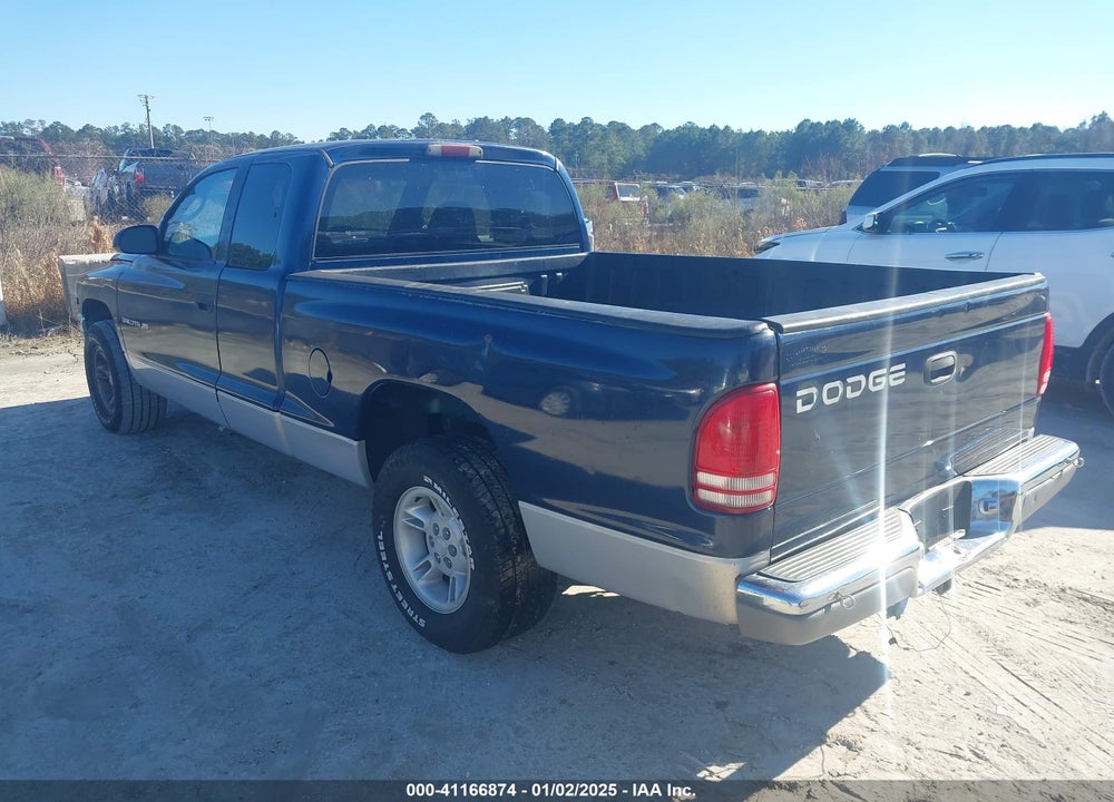 2000 DODGE DAKOTA SLT/SPORT VIN: 1B7GL22N3YS523698
