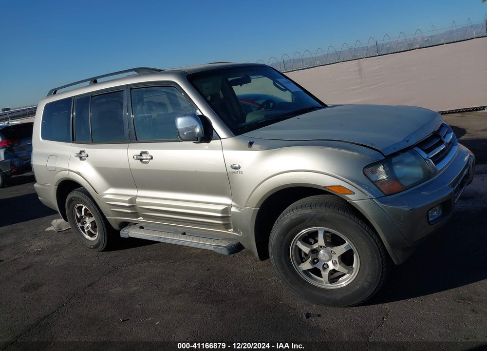 2001 MITSUBISHI MONTERO LIMITED VIN: JA4MW51R61J022634