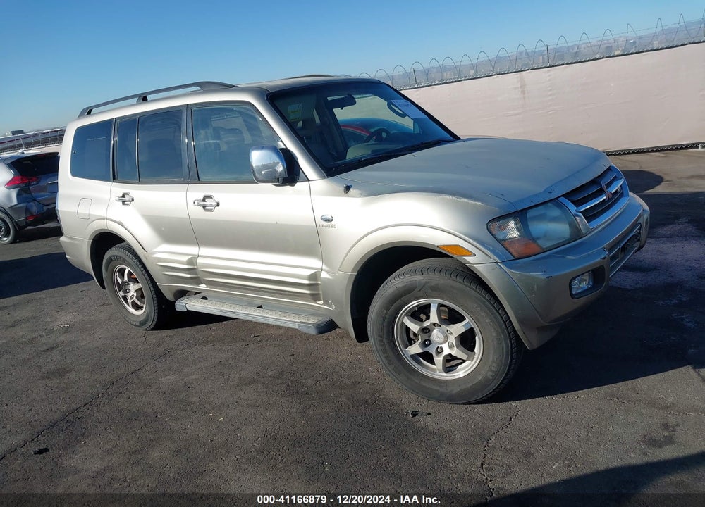 2001 MITSUBISHI MONTERO LIMITED VIN: JA4MW51R61J022634