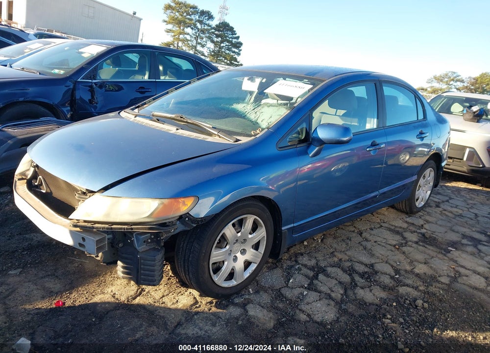 2008 HONDA CIVIC LX VIN: 1HGFA16588L086167