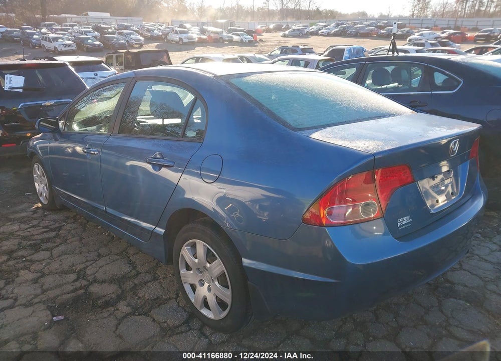 2008 HONDA CIVIC LX VIN: 1HGFA16588L086167