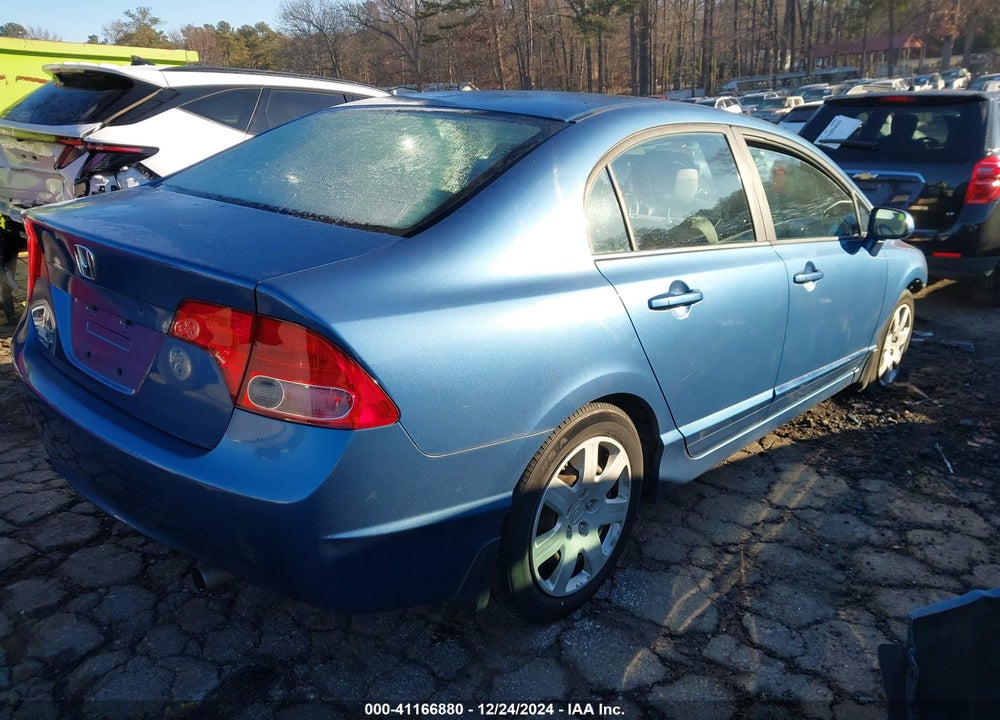 2008 HONDA CIVIC LX VIN: 1HGFA16588L086167