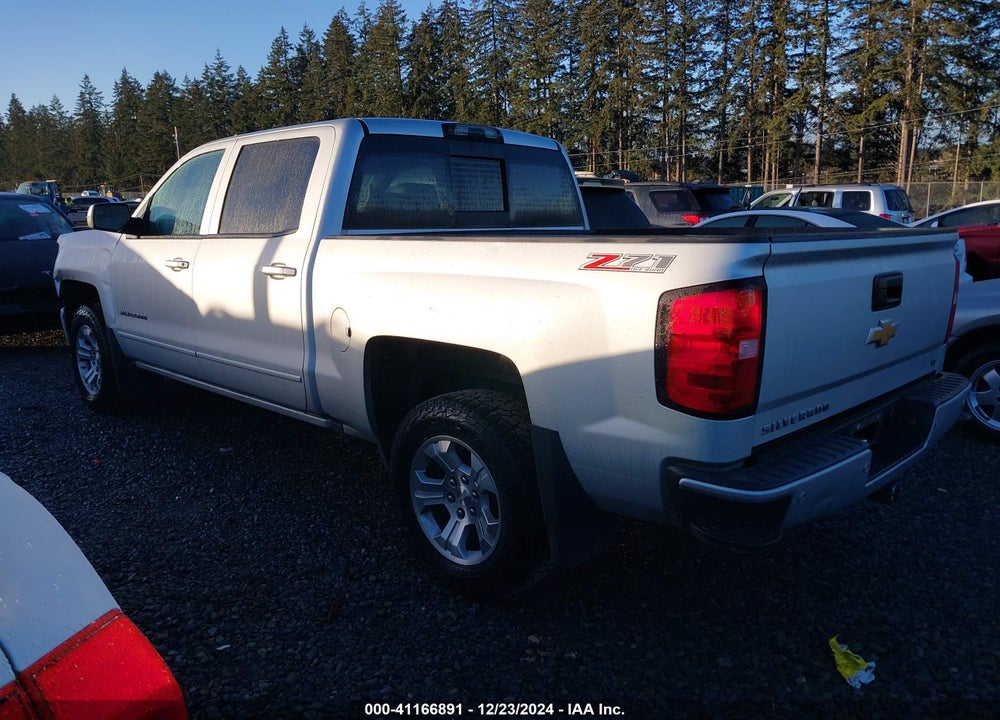 2017 CHEVROLET SILVERADO 1500 2LT VIN: 3GCUKREC3HG102631