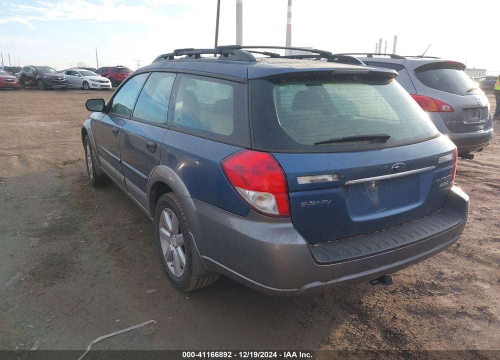 2009 SUBARU OUTBACK 2.5I VIN: 4S4BP61C297310490