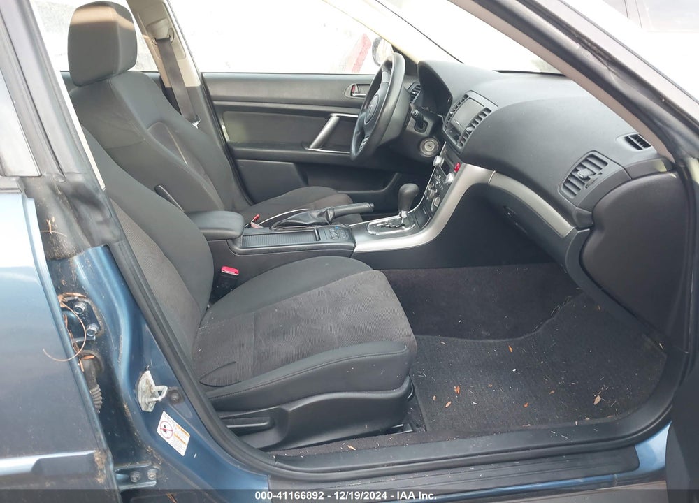 2009 SUBARU OUTBACK 2.5I VIN: 4S4BP61C297310490