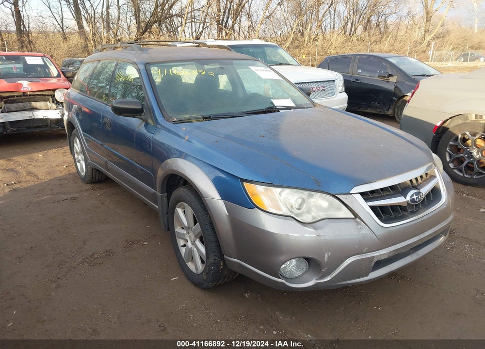 2009 SUBARU OUTBACK 2.5I VIN: 4S4BP61C297310490