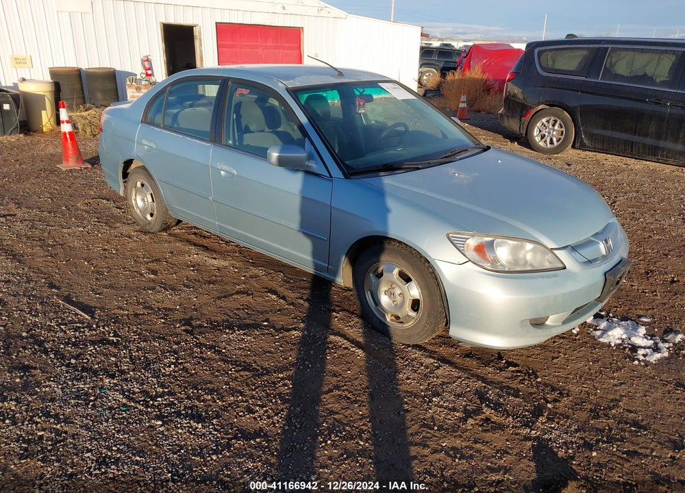 2004 HONDA CIVIC HYBRID VIN: JHMES96664S020150
