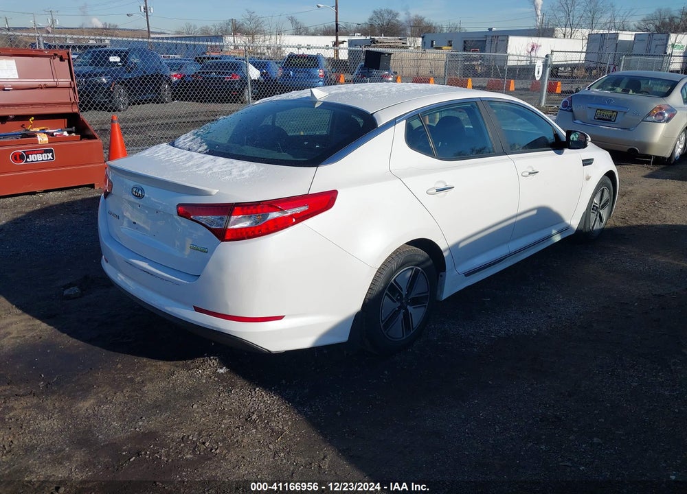 2012 KIA OPTIMA HYBRID VIN: KNAGM4AD9C5020019
