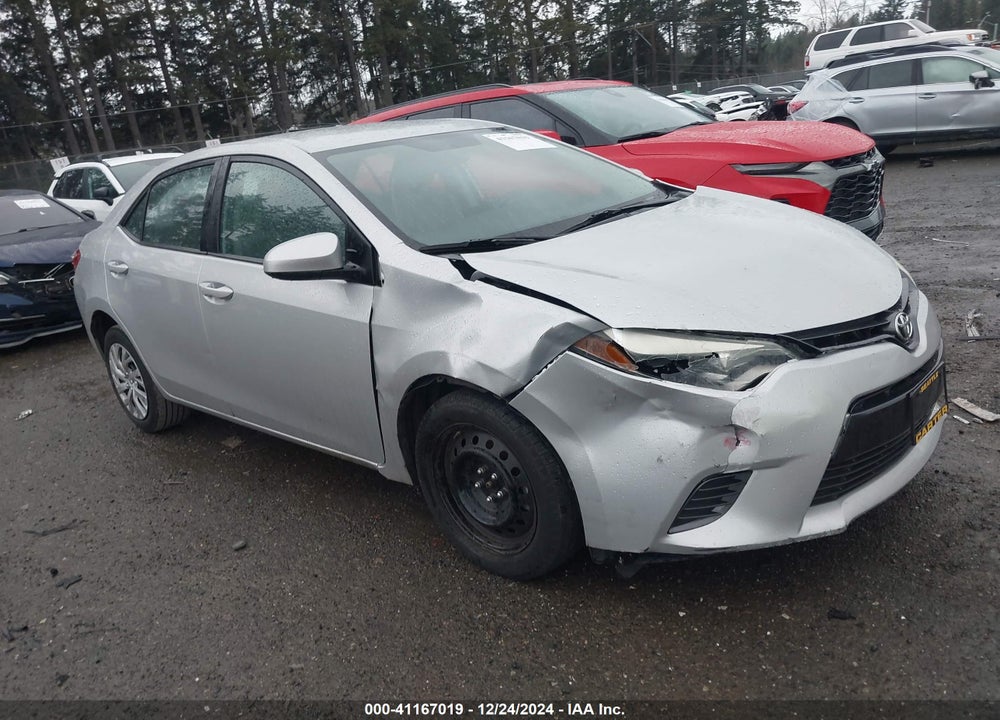 2016 TOYOTA COROLLA LE VIN: 5YFBURHE5GP408785