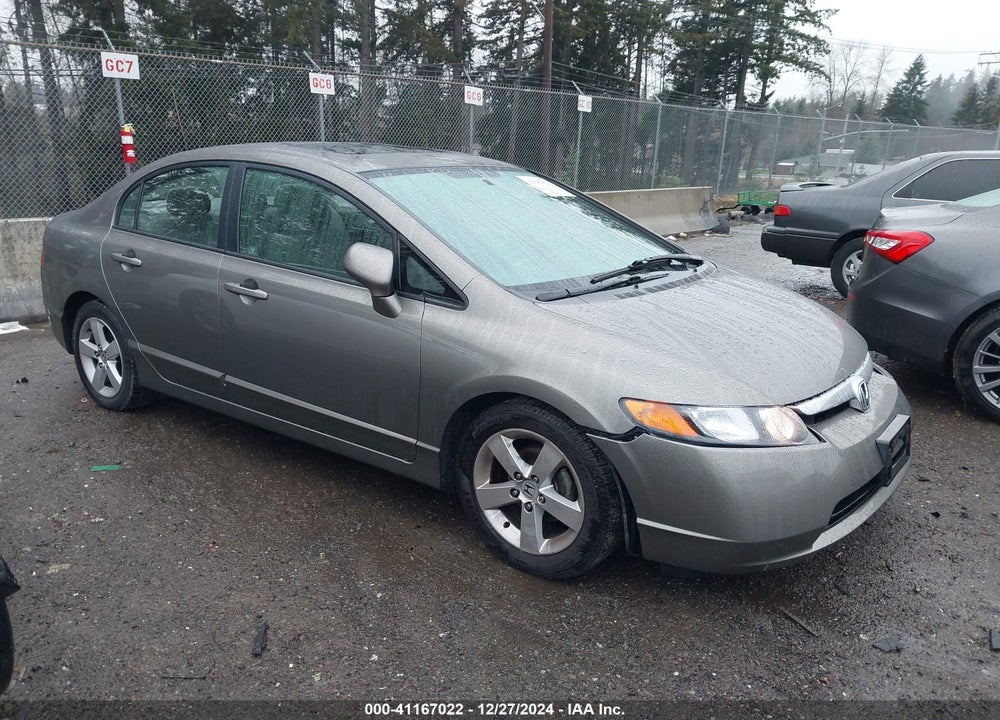 2007 HONDA CIVIC EX VIN: 1HGFA168X7L087345